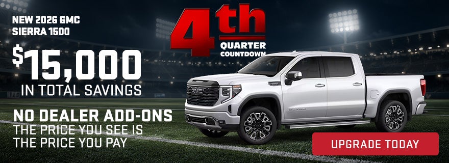 $15000 in total savings on the New Buick 2026 Sierra 1500